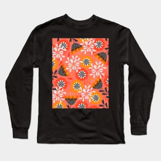 Sweet floral spring pattern Long Sleeve T-Shirt